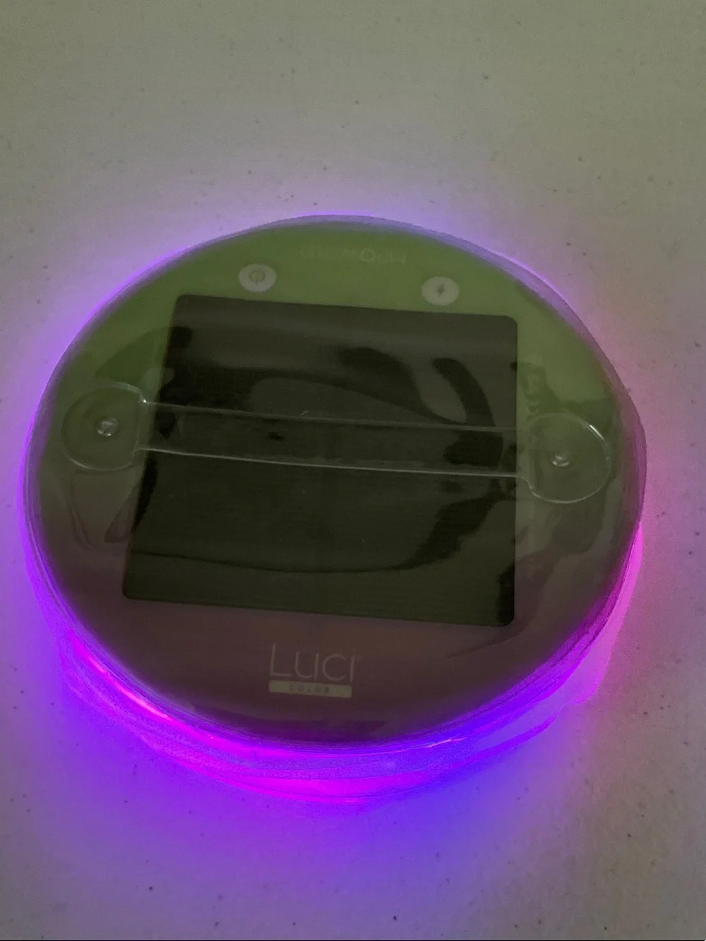 Luci Multi-Color Solar LED Lantern
